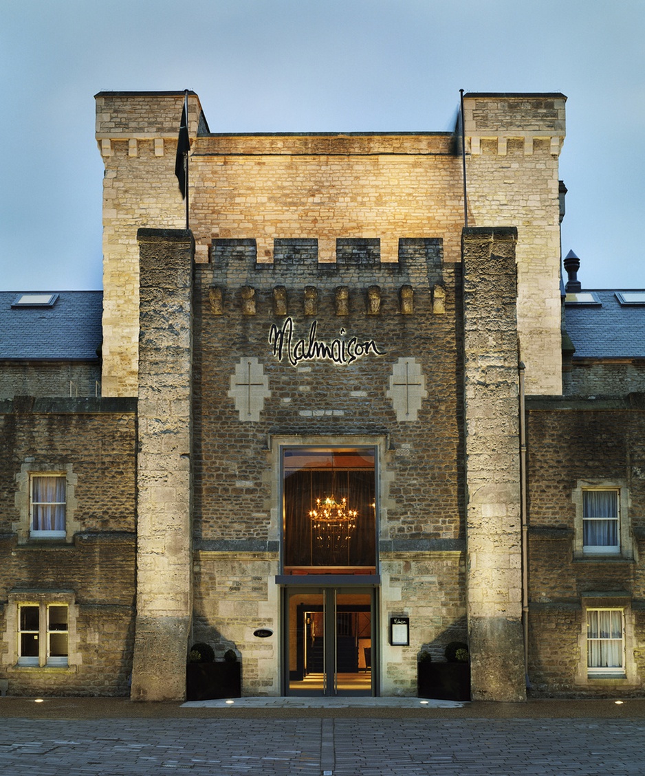 Malmaison Oxford Castle Entrance