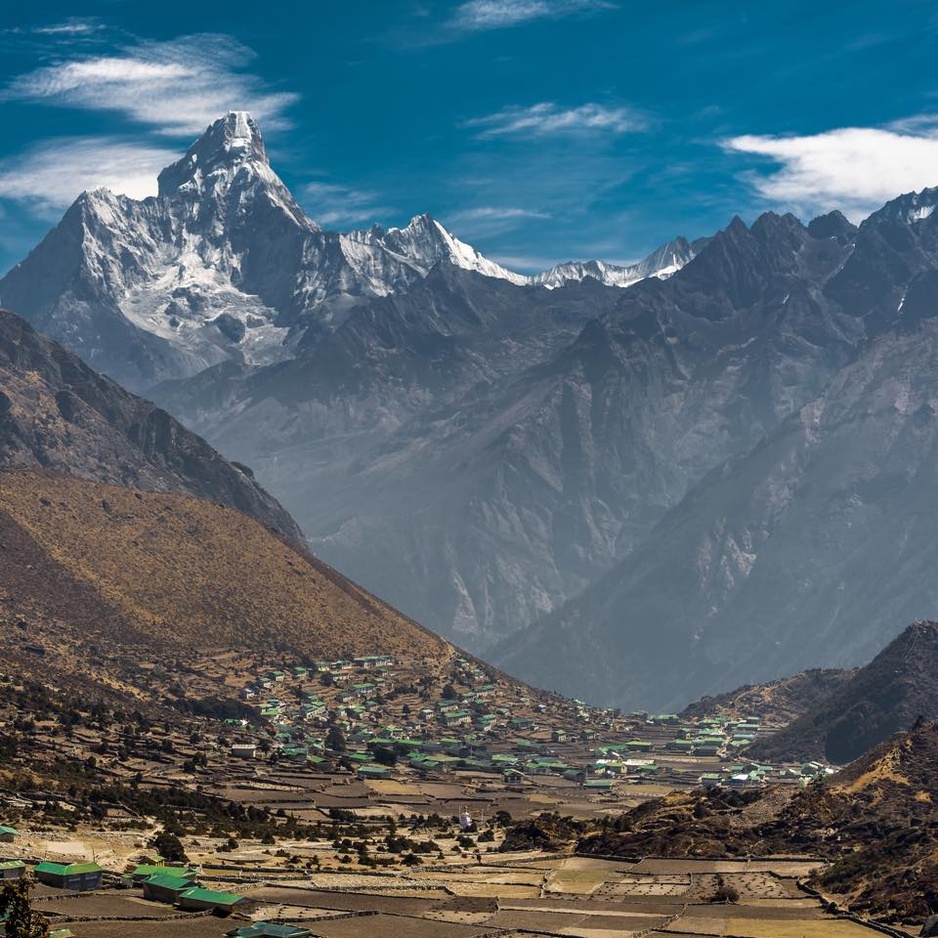 Namche Bazaar, High Himalayas