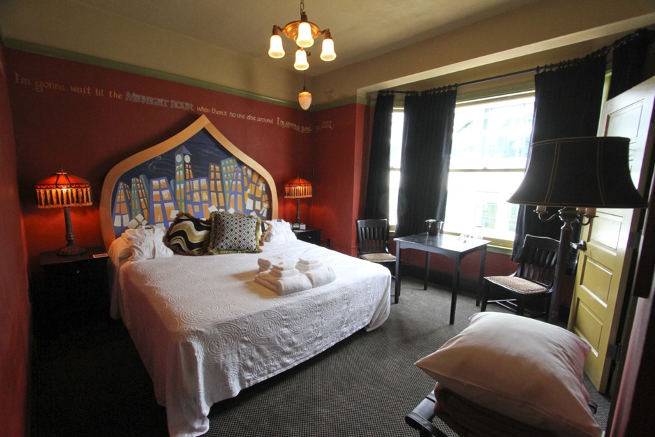 McMenamins Crystal Hotel room