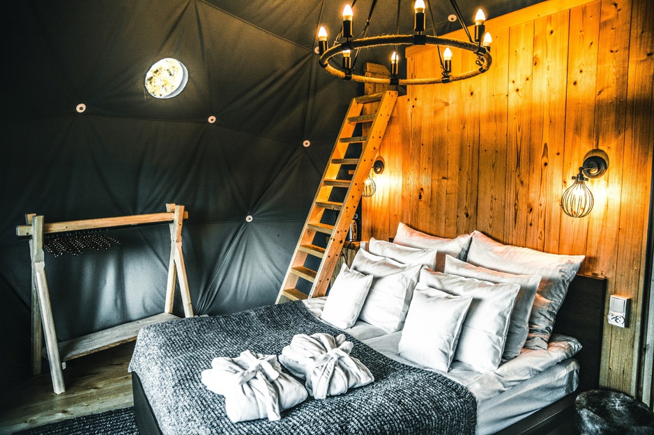 Tatra Glamp Tent Luxurious Interior