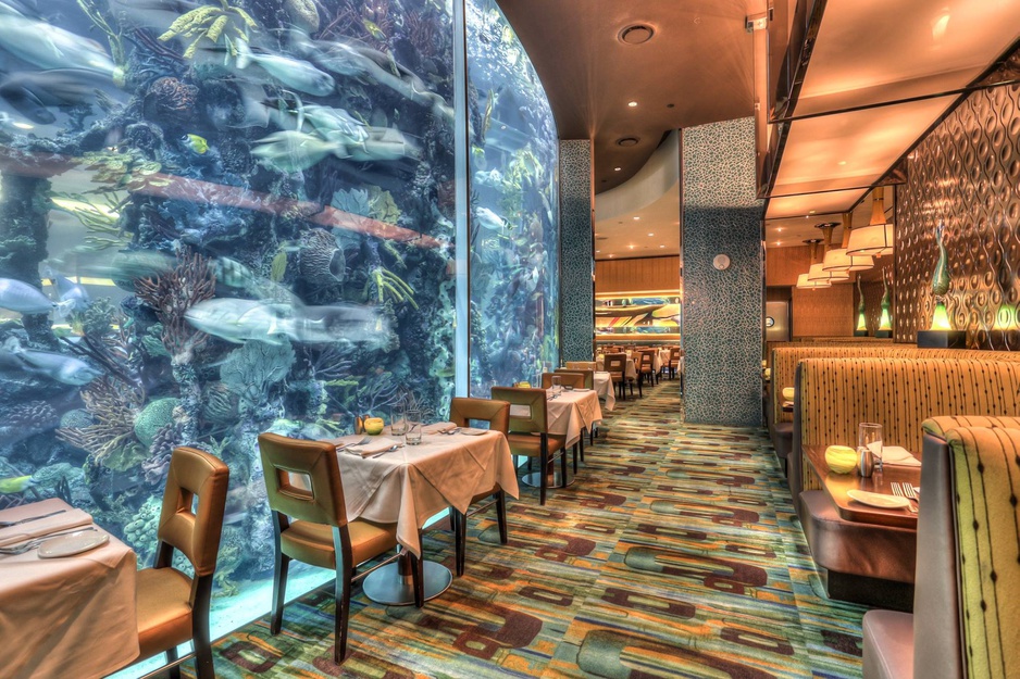 Golden Nugget Las Vegas Aquarium Restaurant