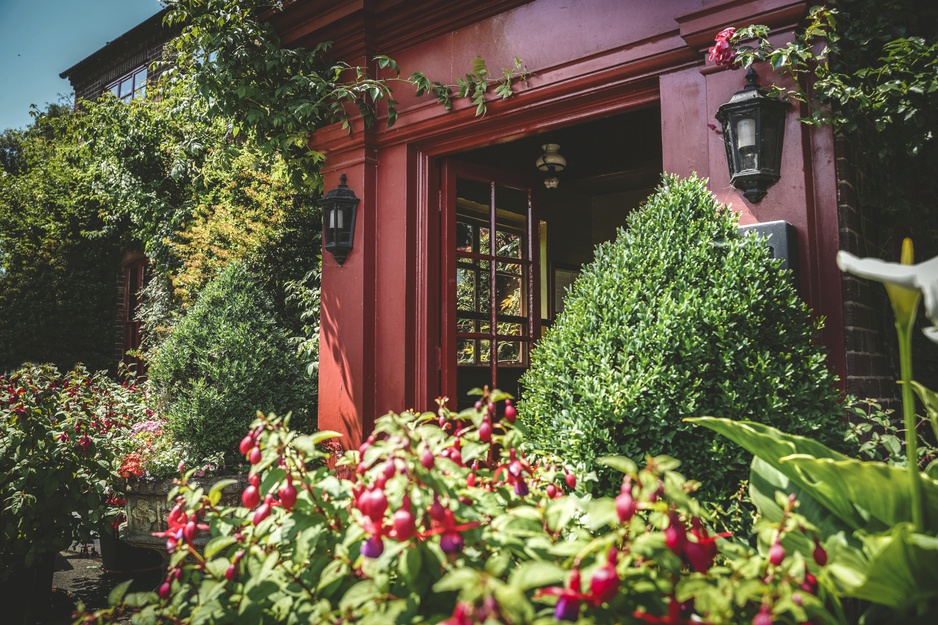 The Hundred House Hotel Bar Entrance