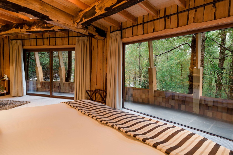 Huilo Huilo Nothofagus Hotel Bedroom Windows To Nature