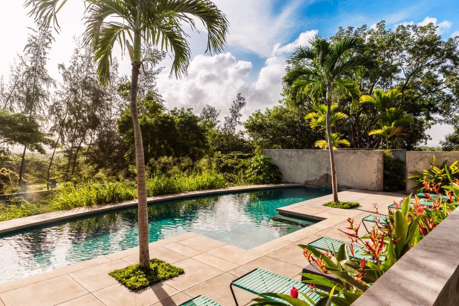 Hix Island House swimming pool