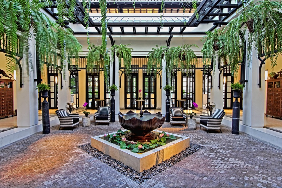 The Siam Hotel lobby