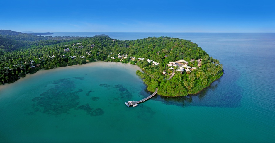 Soneva Kiri Resort aerial