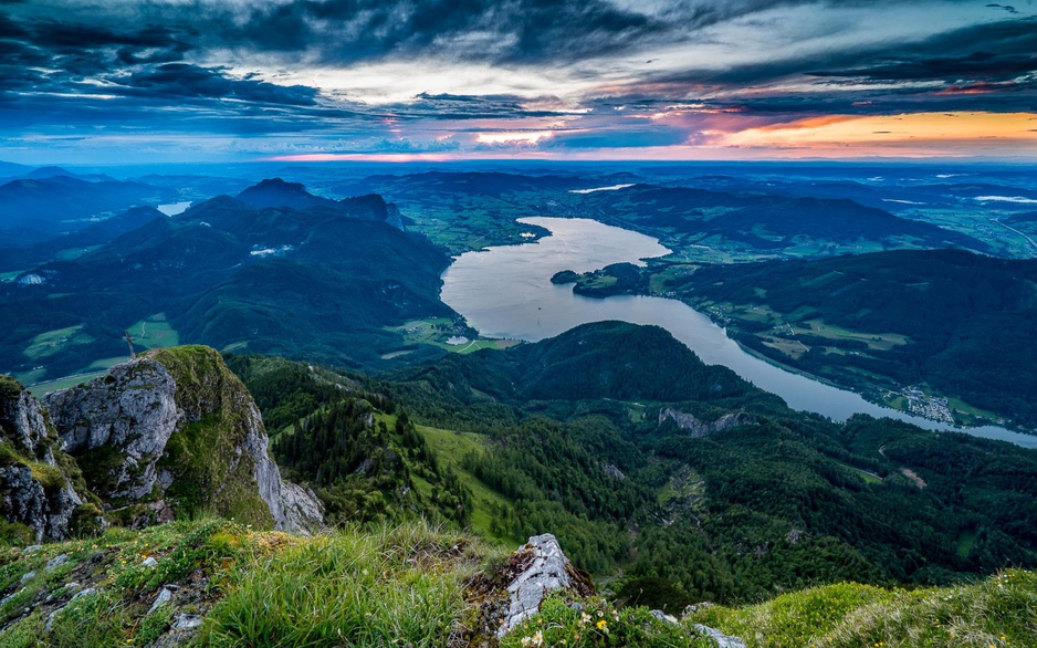 Schafberg Alps nature panorama