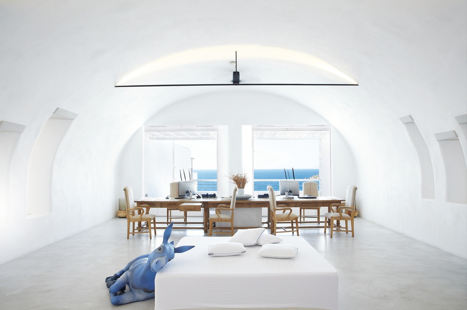 Mykonos Blu chill out room