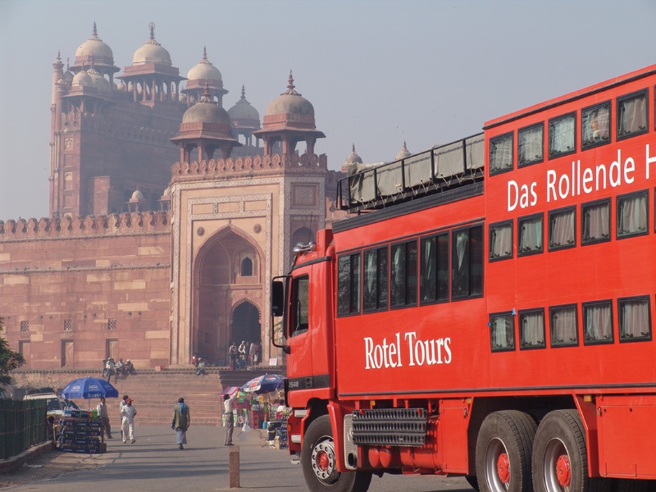 A quick stop in Fatehpur Sikri, India