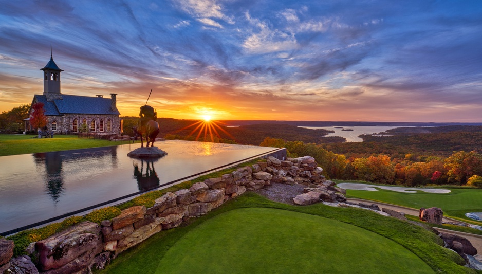 Big Cedar Lodge Church and Pool