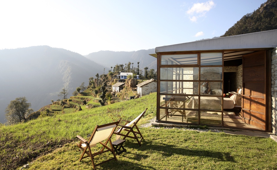 Shakti 360 Leti room and terrace open to the nature