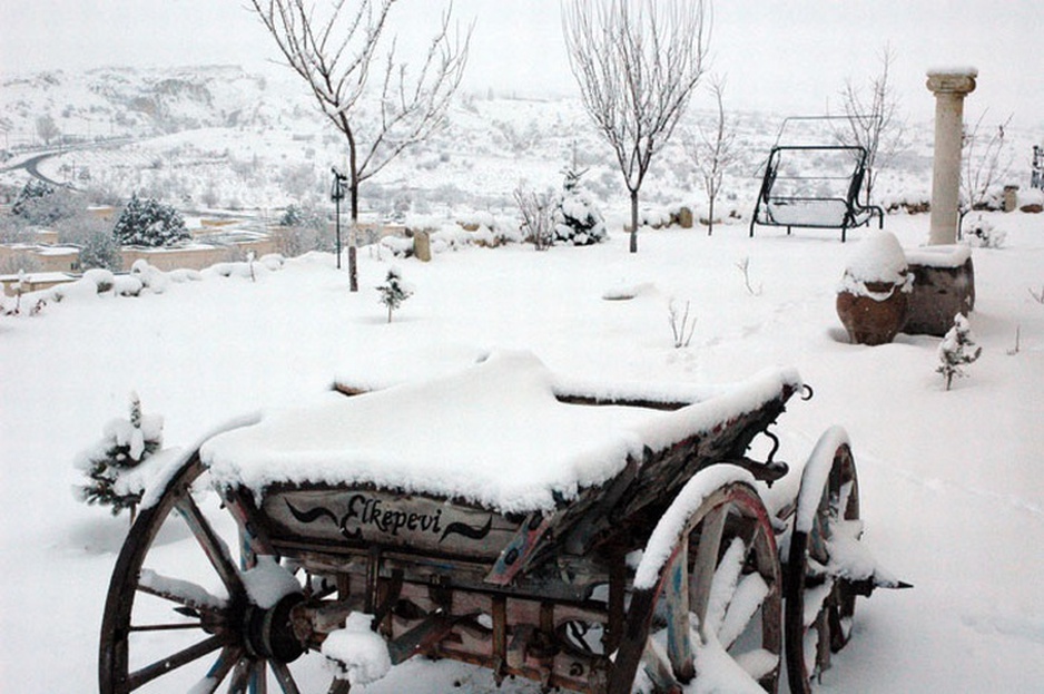 Snowy view