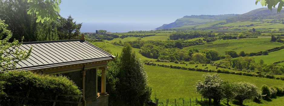 Robin Hood's Bay view from The Pigsty