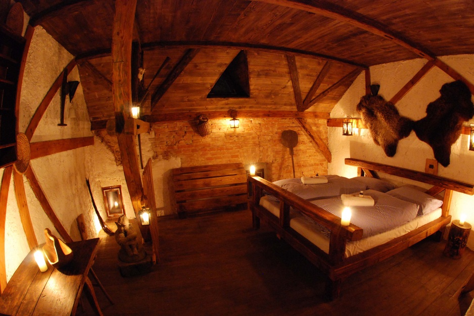 Medieval Hotel room