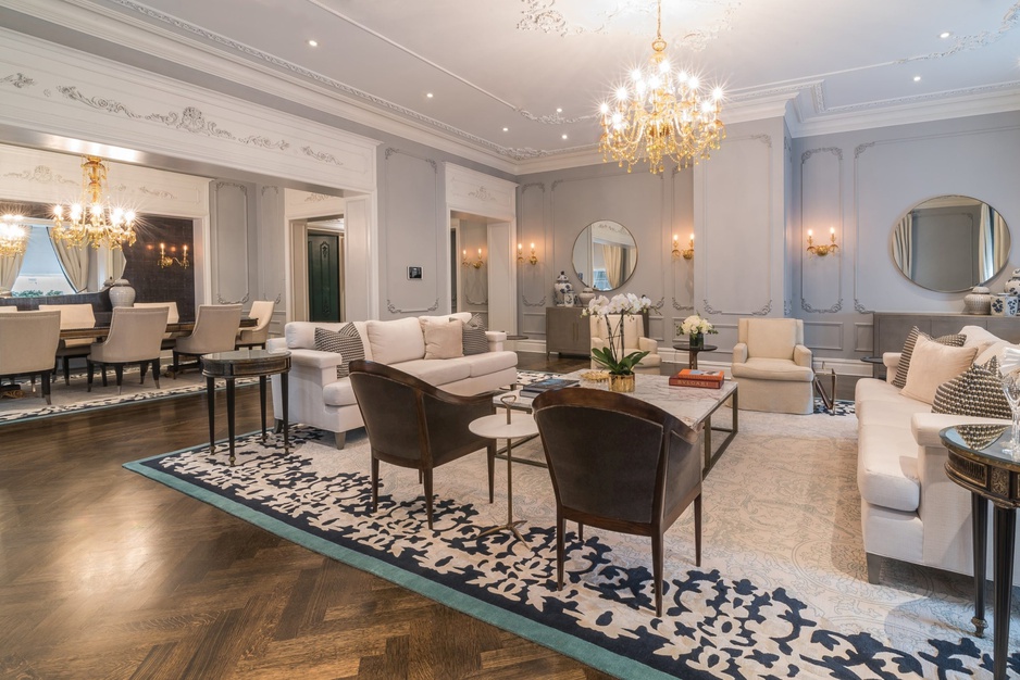 Royal Suite Living Room At The Plaza Hotel New York