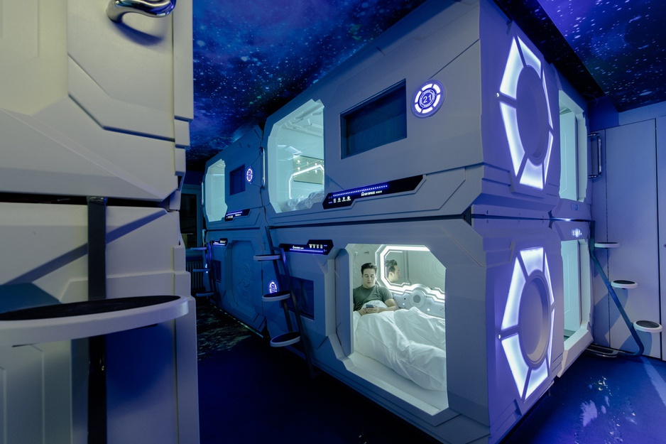 Capsule Hotel Lucerne Space Capsules