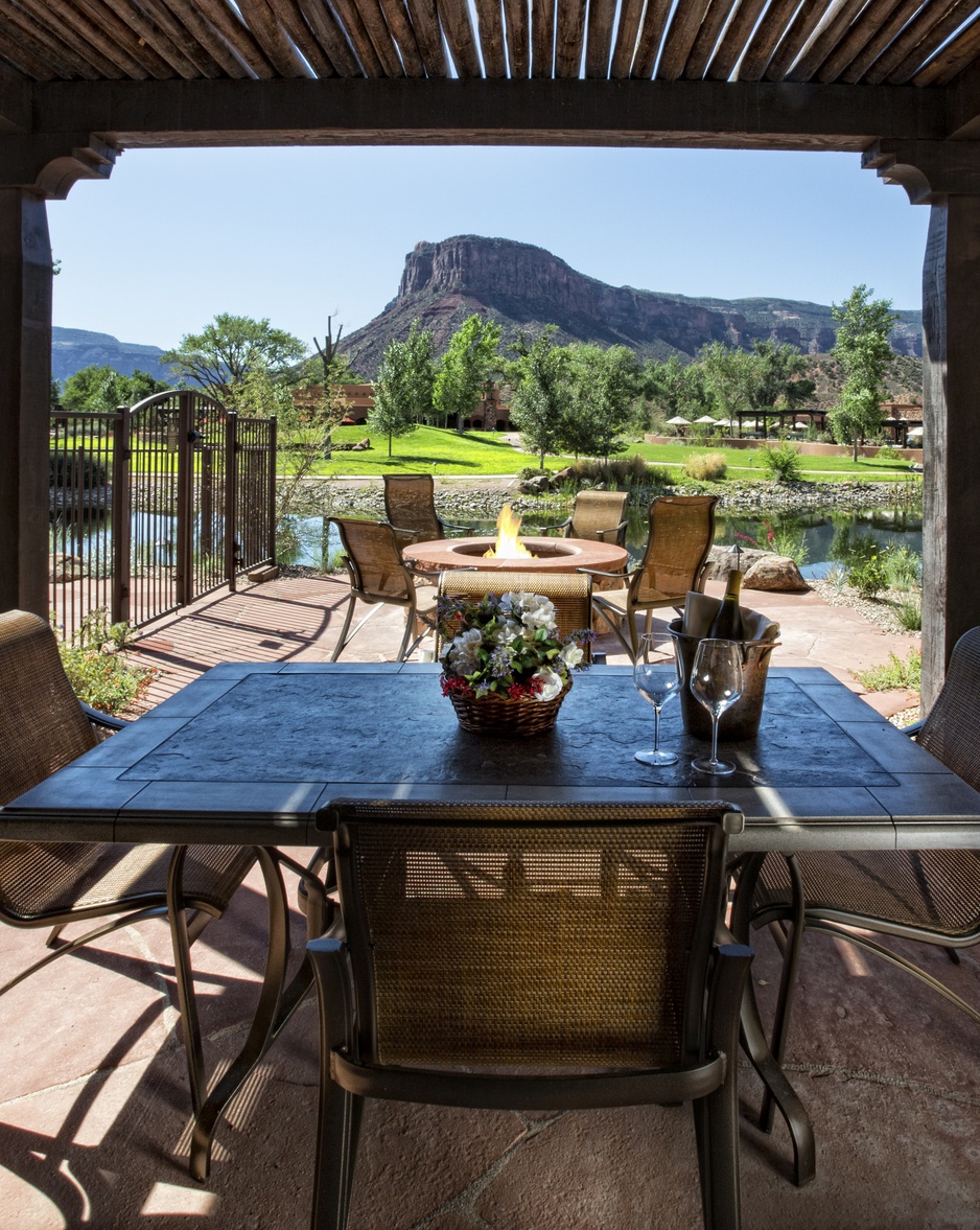 Gateway Canyons Resort Casita Patio