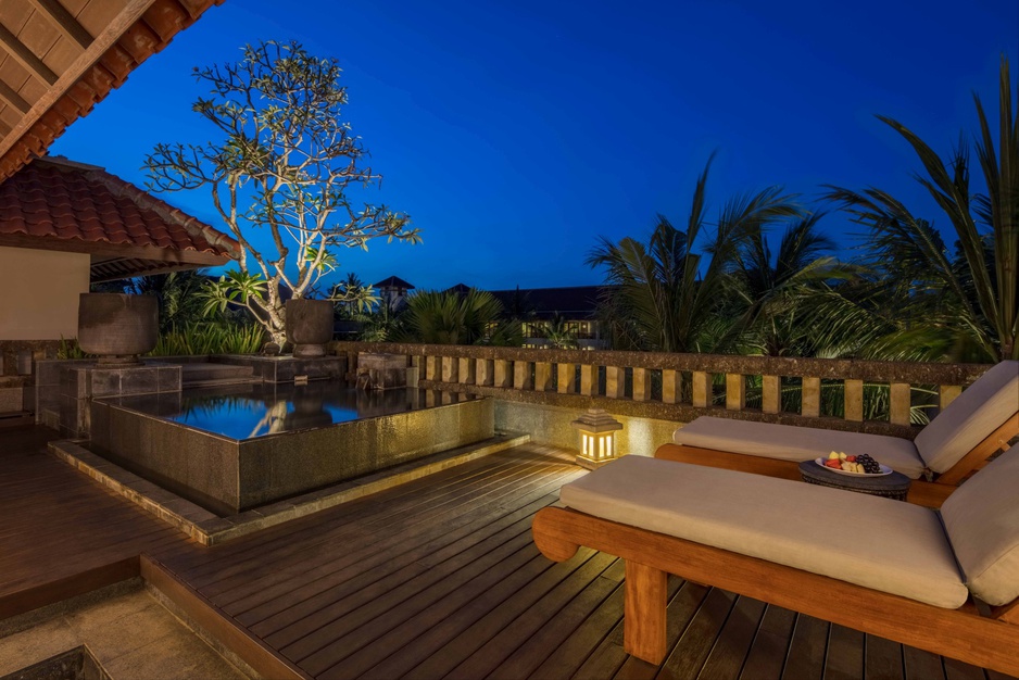 Conrad Bali presidential suite private pool