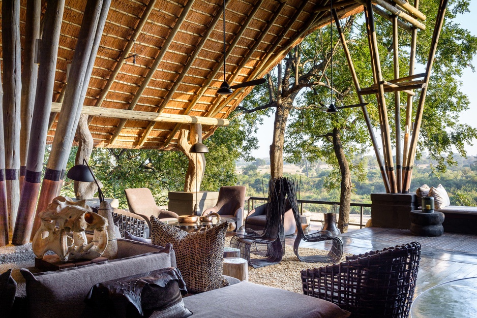 Singita Boulders Lodge terrace