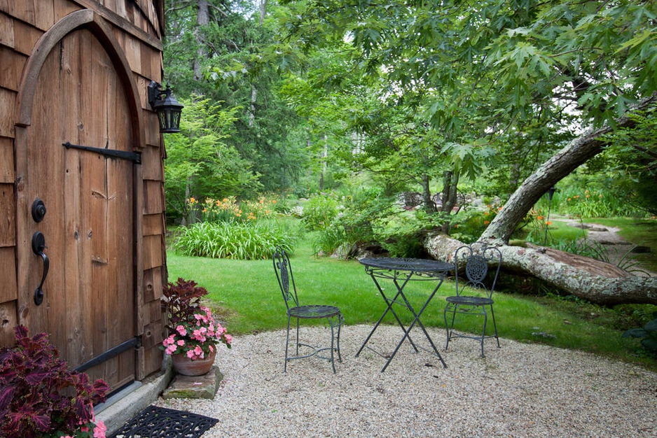 Silo Studio Cottage terrace and entrance door