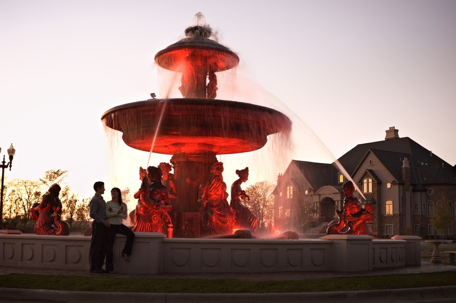 Chateau Avalon fountain