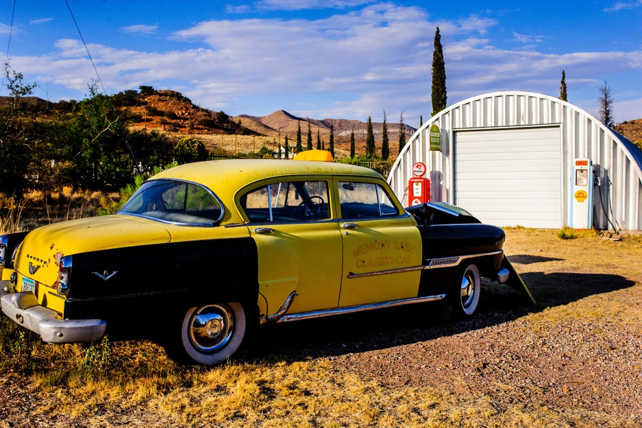 The Shady Dell vintage car