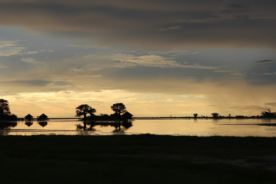 Sunset view at Les Collines De Niassam