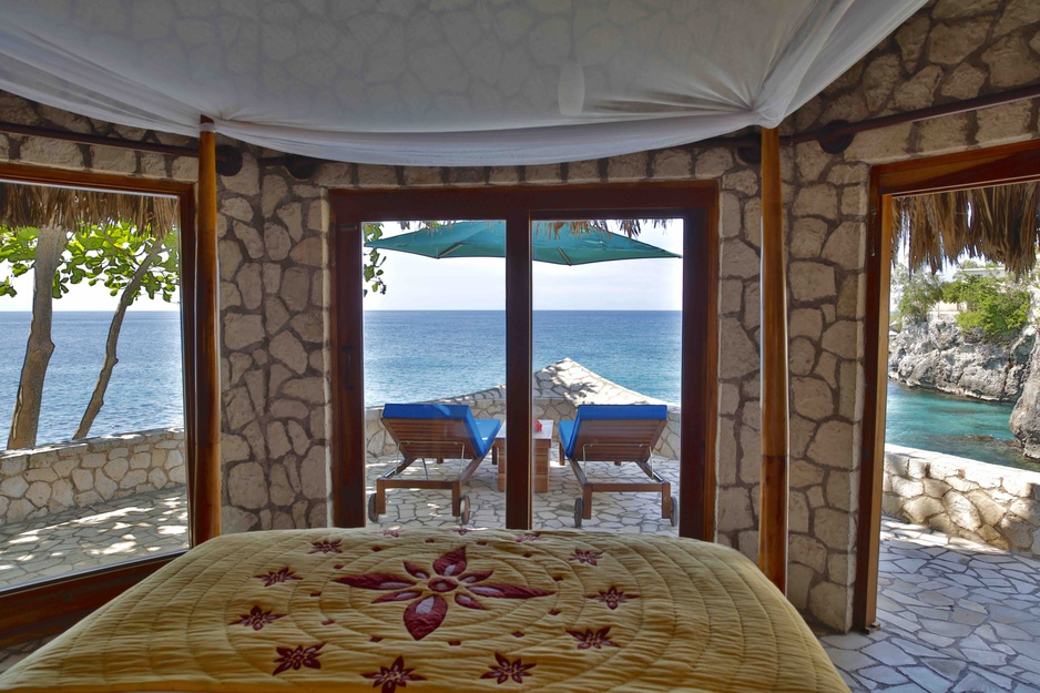 Rockhouse Hotel Bedroom Sea View