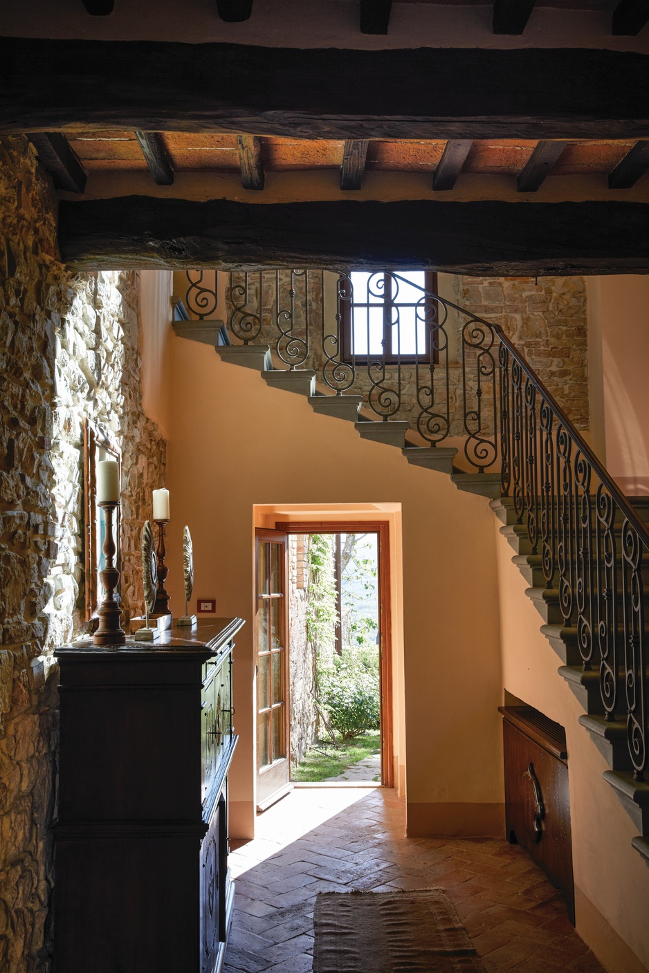 Belmond Castello di Casole Staircase