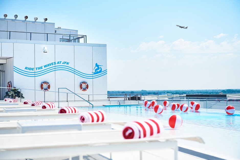 TWA Hotel Rooftop Pool Bar