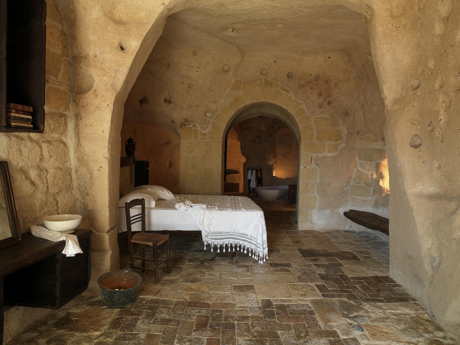 Sextantio Le Grotte Della Civita cave room