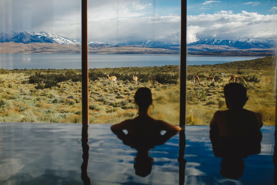 Tierra Patagonia Panoramic View from the Pool