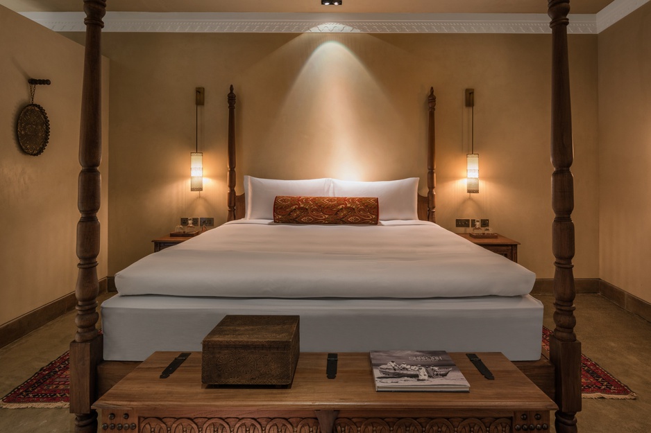 Al Bait Sharjah Grand Suite Bed