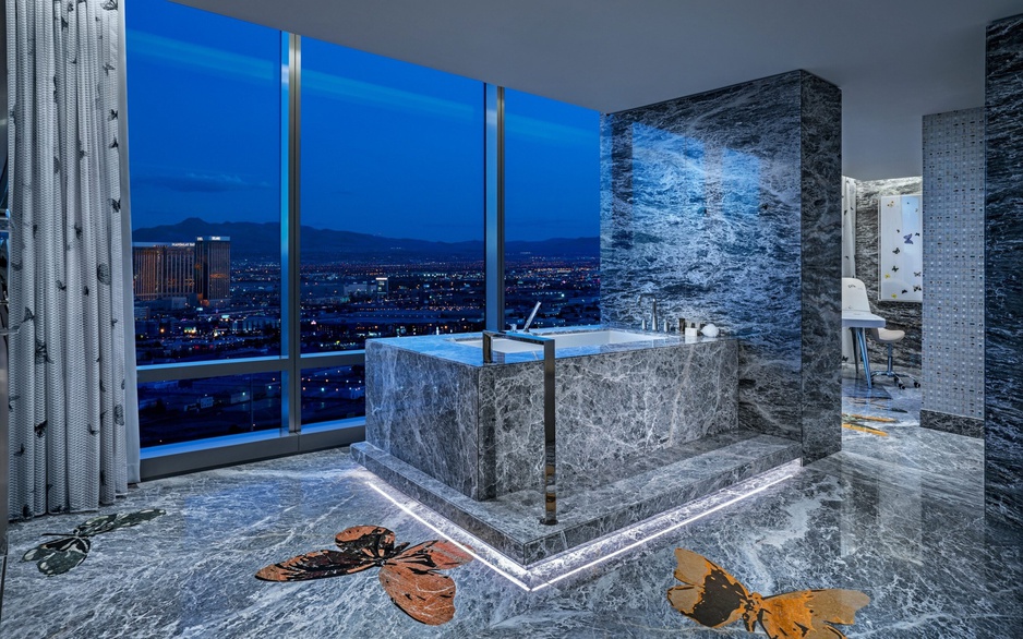 Palms Casino Resort The Empathy Suite Bathroom