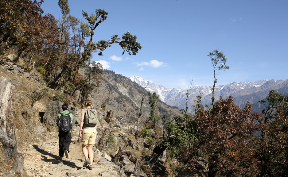 Trekking in the Himalayas