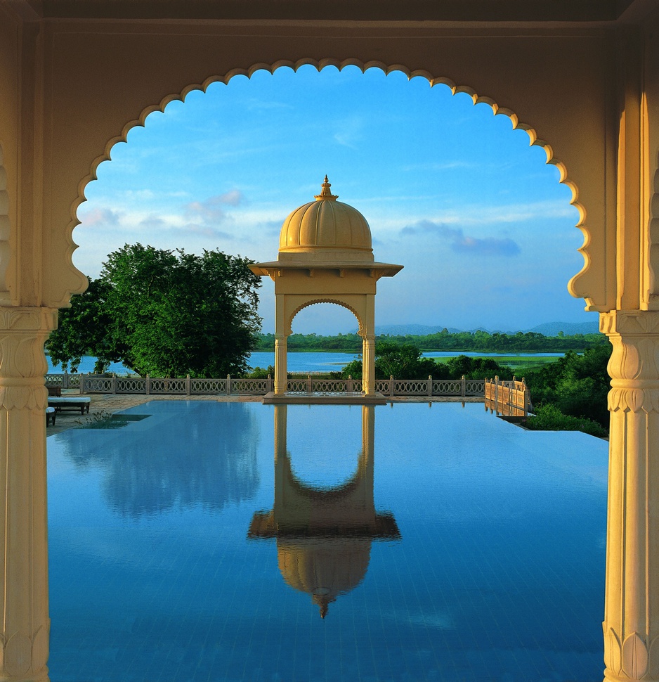 The Oberoi Udaivilas pavilion