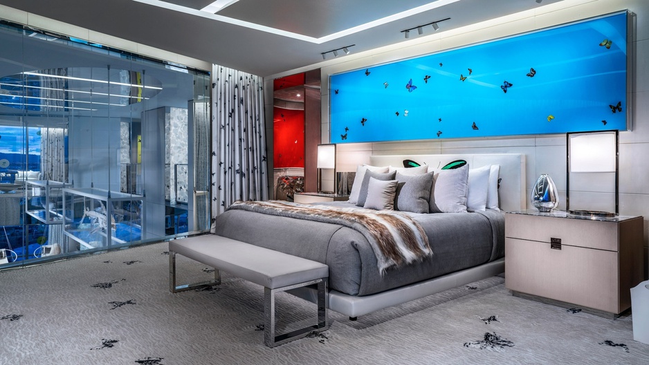 Palms Casino Resort The Empathy Suite Bedroom