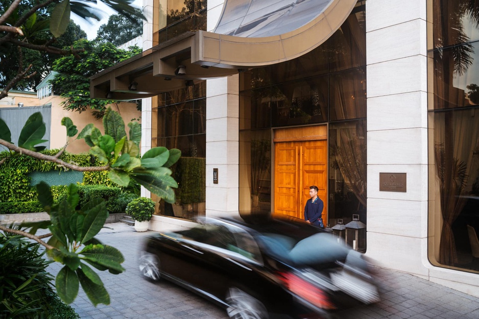 Hôtel des Arts Saigon Main Entrance