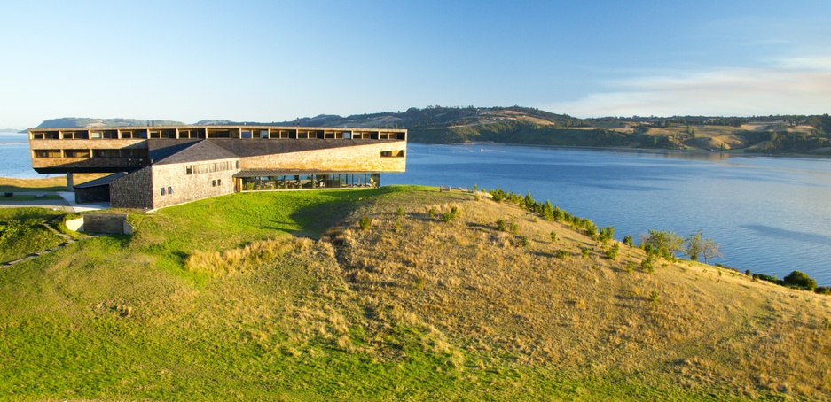 Tierra Chiloe on the hill overlooking the sea