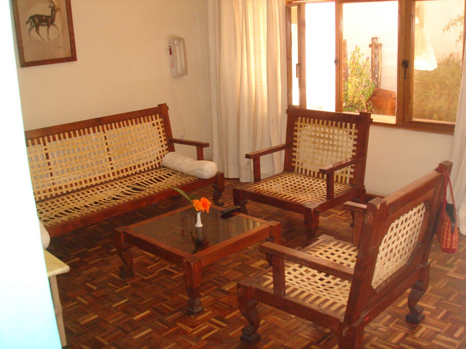 Safari Lodge Adama hotel living room