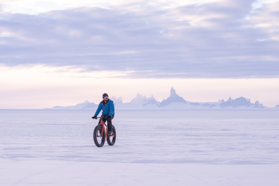 Antarctica Fat Biking