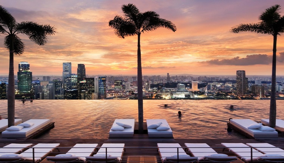 Marina Bay Sands Hotel Infinity Pool