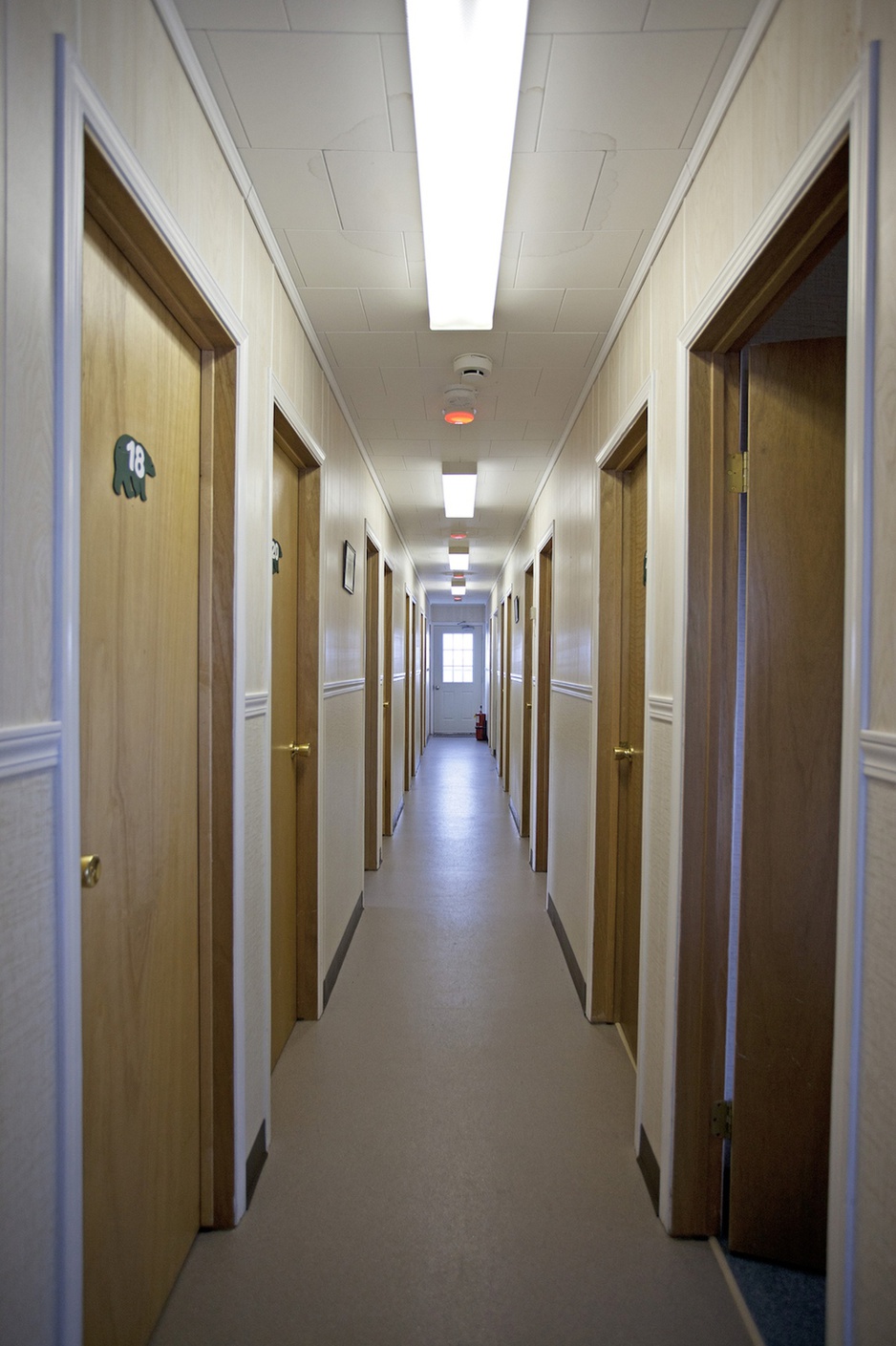 Tundra Buggy Lodge Corridor