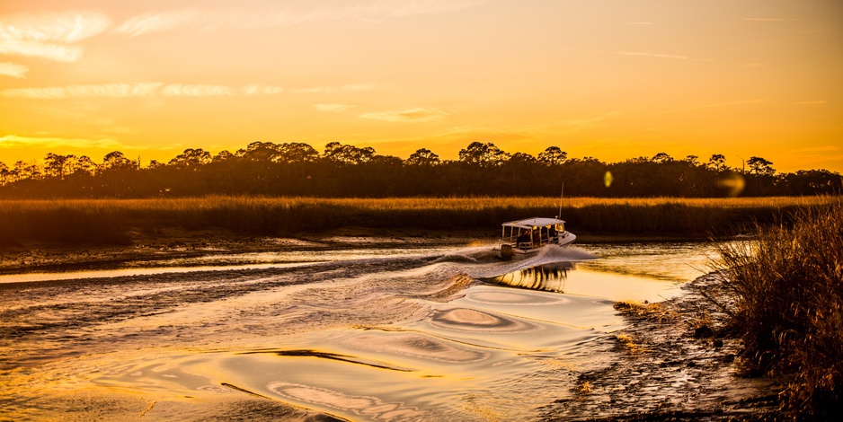 Little St. Simons Island Lodge Arriving On A Boat