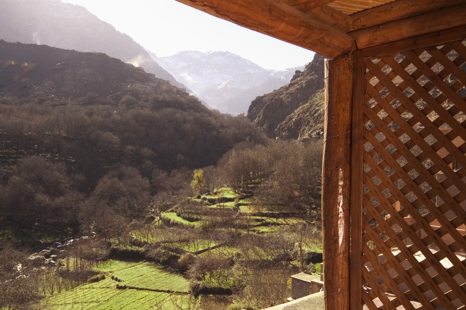 Kasbah Du Toubkal Mountain Panorama