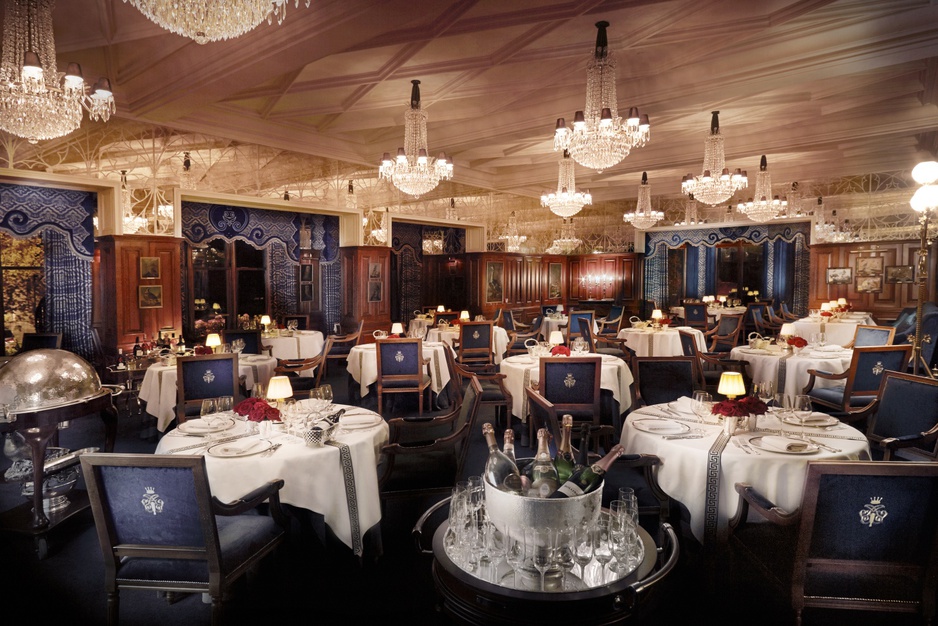 George dining room at Ashford Castle