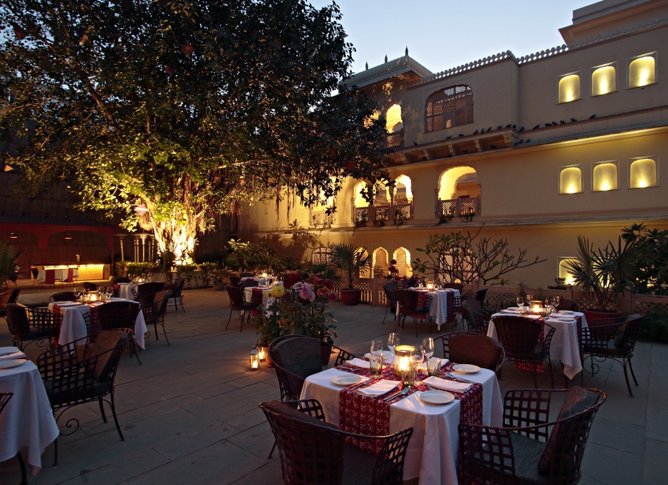 Samode Haveli romantic dinner