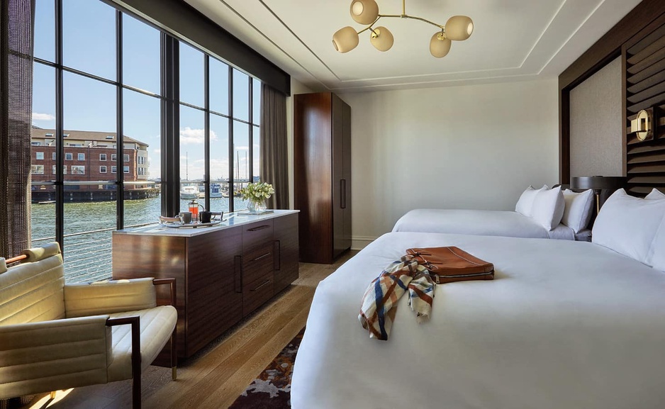 Sagamore Pendry Baltimore Hotel Room