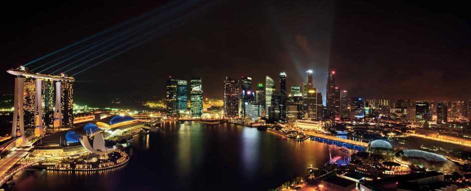 Marina Bay Sands at night