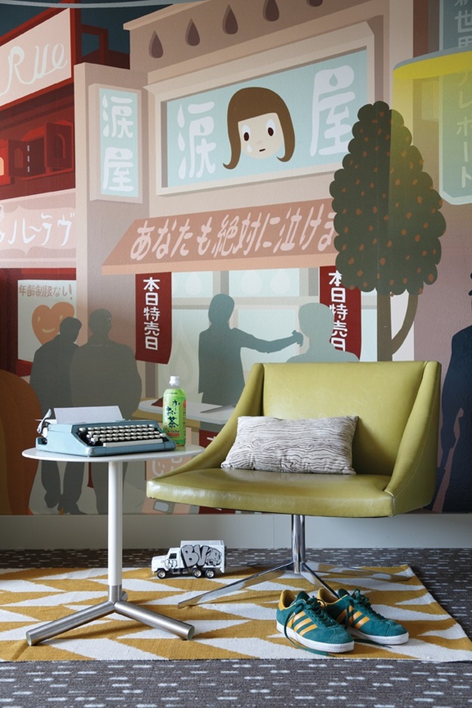 Japanese pop design room